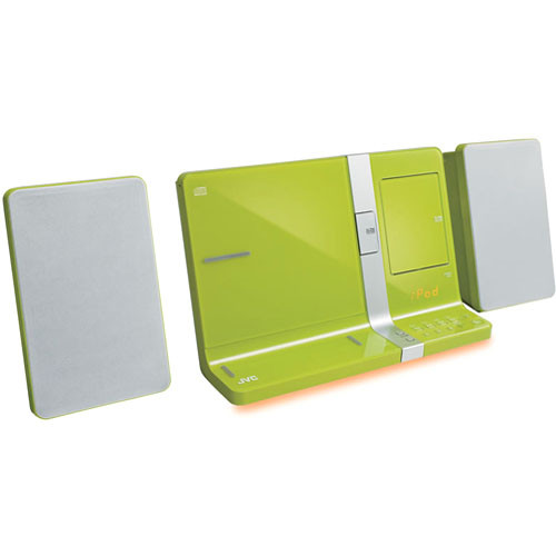 JVC UXVJ3G Shelf Audio System Green UXVJ3G B&H Photo Video
