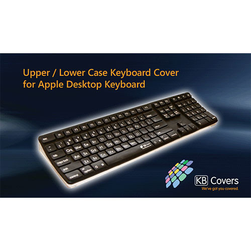 KB Covers UL-K-B Upper & Lower Case Keyboard Cover UL-K-B