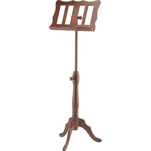 K&M 117 Wood Music Stand (Walnut)
