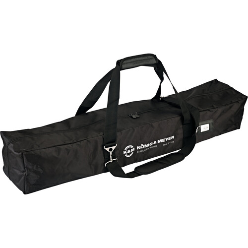 K&M 21315 Carrying Case for Microphone/ 6 Boom Stands (Black)