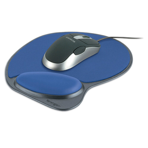 Kensington K62817USF MEMORY FOAM MOUSE WRIST PILLOW - BLUE