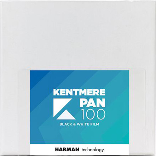 Kentmere Pan 100 Black and White Negative Film (35mm Roll Film 100' Roll)