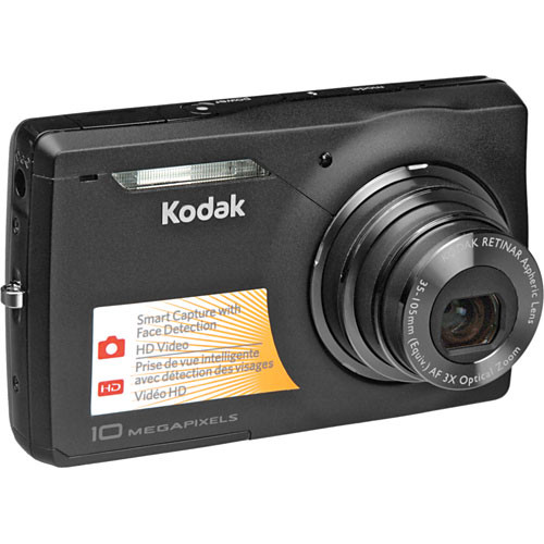 Kodak EasyShare M1033 Digital Camera (Black) 1278829 B&H Photo