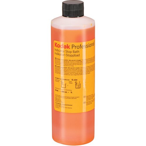 Kodak Indicator Stop Bath (Liquid) for Black & White Film & Paper (Makes 8 Gallons)