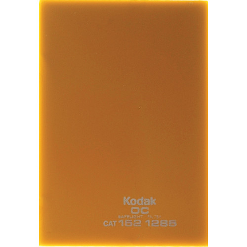 Kodak #OC Light Amber Safelight Filter 3.25x4.75