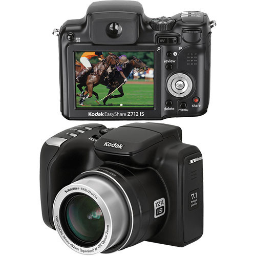 Kodak Easyshare Z712 IS Zoom Digital Camera 1699511 B&H Photo