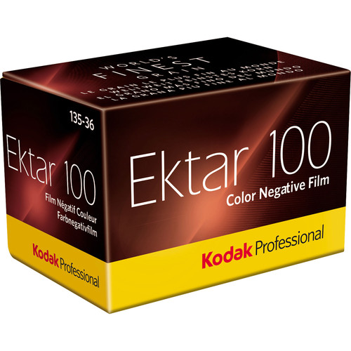 Kodak Professional Ektar 100 Color Negative Film (35mm Roll Film 36 Exposures)