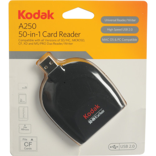 Kodak A250 50in1 Card Reader 83037 B&H Photo Video
