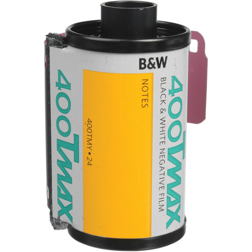Kodak Professional T-Max 400 Black and White Negative Film (35mm Roll Film 24 Exposures)