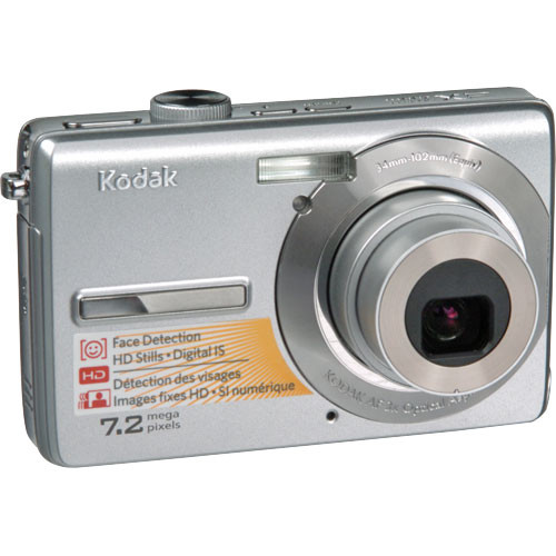 Kodak EasyShare M763 Digital Camera (Silver) 887 6153 B&H Photo