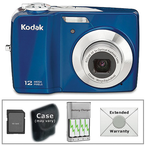 Kodak EasyShare C182 PointandShoot Digital Camera (Blue) with