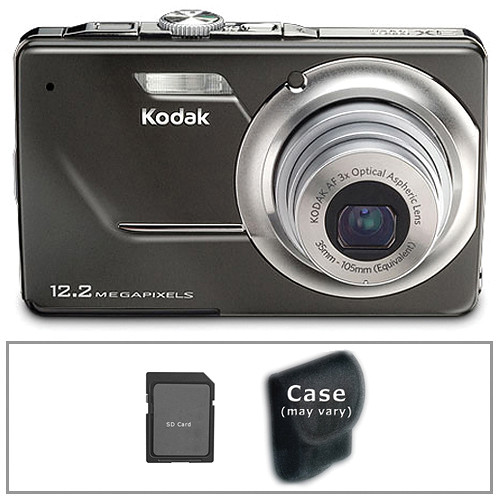 Kodak EasyShare M341 Pointandshoot Digital Camera (Black) B&H