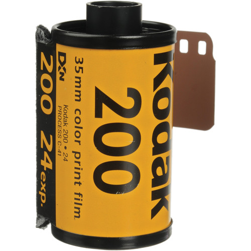 Kodak GOLD 200 Color Negative Film (35mm Roll Film 24 Exposures)