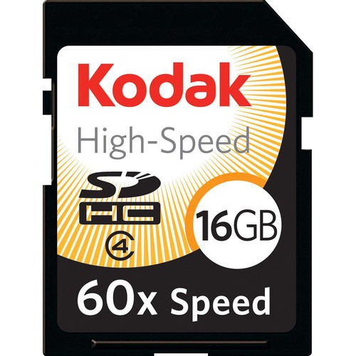Kodak 16GB SDHC Memory Card KSD16GHSBNA060 B&H Photo Video
