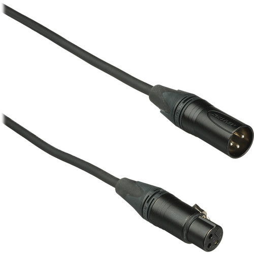 Kopul Studio Elite 4000 Series Neutrik XLR M to XLR F Microphone Cable (5' Black)