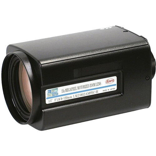 Kowa LMZ0812AMPDC-IR 8-120mm Varifocal Lens