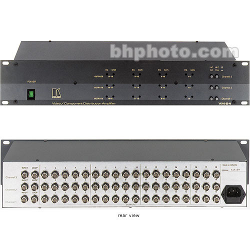 Kramer VM54 Distribution Amplifier VM54 B&H Photo Video