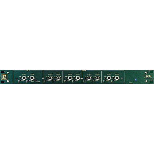 La Audio Da82 1x8 Mono 2x4 Stereo Distribution Amplifier Da82