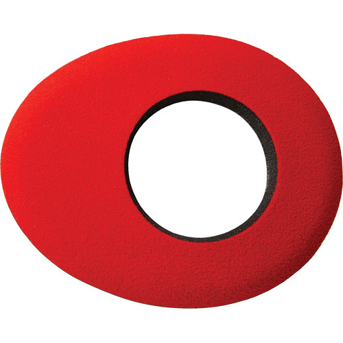 Kinotehnik Bluestar Oval Eye-Cushion for LCDVF52 and LCDVFBM5 Viewfinders (Ultrasuede Red)