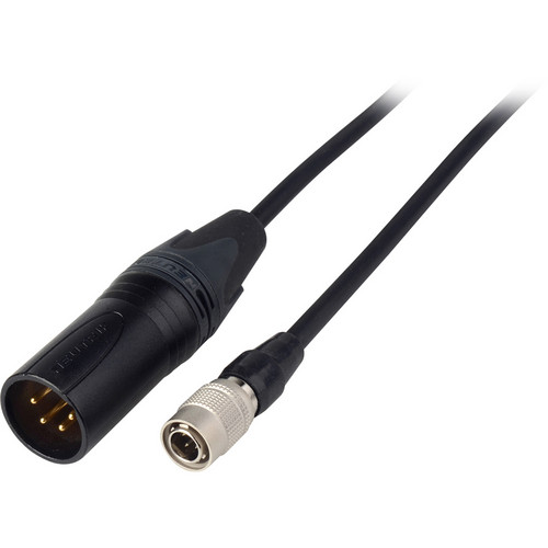 Laird Digital Cinema SD-PWR2-01 Hirose HR 4-Pin Male to XLR 4-Pin Male Power Cable