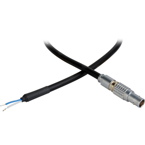 Laird Digital Cinema 4-Pin Lemo to Flying Leads Power Cable for Teradek Cubes (1'/0.3 m)
