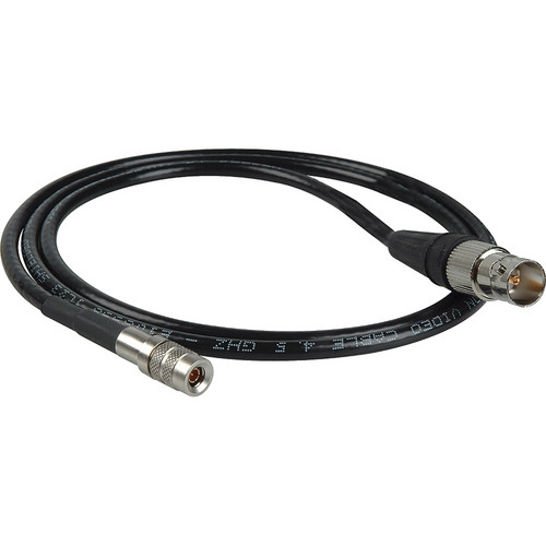 Laird Digital Cinema RED ONE Camera 3G-SDI DIN 1.0/2.3 to BNC-F Adapter Cable (Black 3')