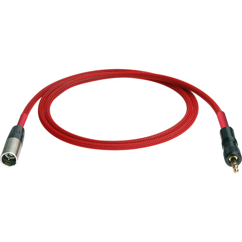 Laird Digital Cinema XLR Male to Mini Locking Plug Stereo Analog for Red Camera Cable - 3 Foot