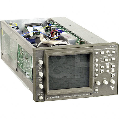 Leader LV-5152 Component Waveform and Vectorscope, HD/SD LV5152