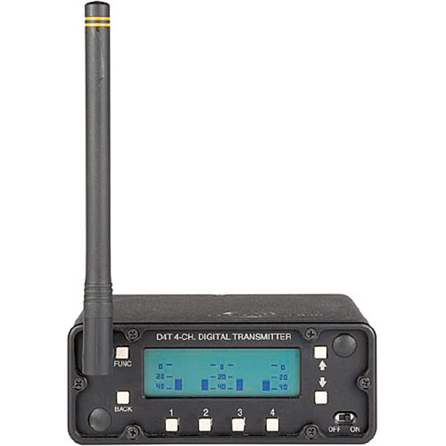 Lectrosonics D4T Digital 4Channel Wireless Transmitter D4T