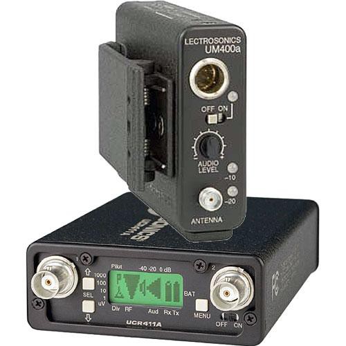 Lectrosonics 400 Series Wireless Lavalier UCR411AUM400A470