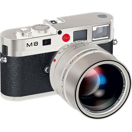 Leica M8.2 Rangefinder Digital Camera Body (Silver Chrome)