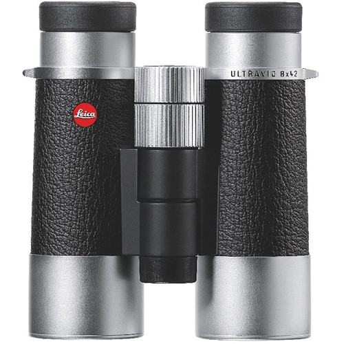 Leica Silverline 8x42 Compact Binocular (Silver and Black) 40653