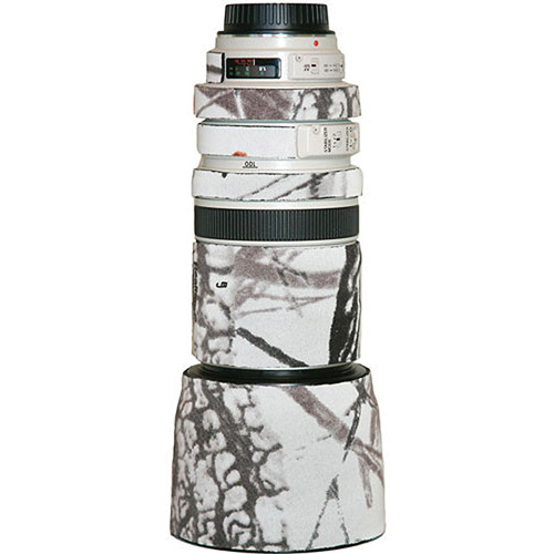 LensCoat Lens Cover for Canon 70-200mm f/2.8 Non-IS Lens (Realtree AP Snow)