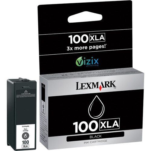 Lexmark 100XLA Black High Yield Ink Cartridge 14N1092 B&H Photo