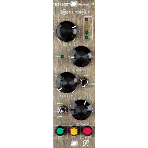 Lindell Audio 6X-500 - Microphone Preamplifer / Pultec-Style EQ (500 Series Module)