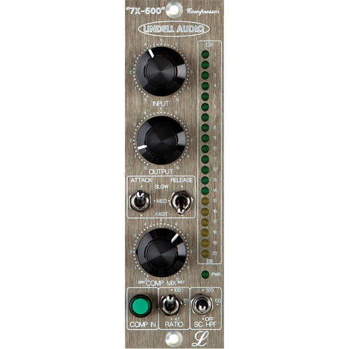 Lindell Audio 7X-500 500 Series Mono FET Compressor