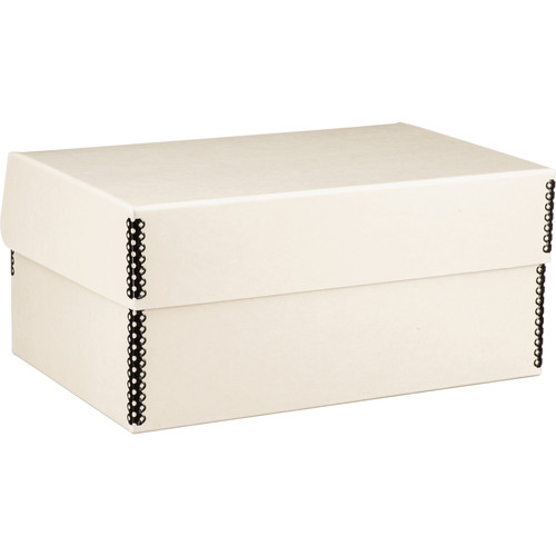 Lineco Hinged Lid Photo Box (Tan)