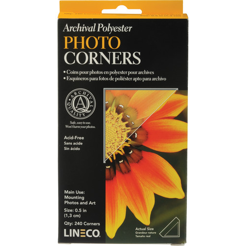 Lineco Mounting Corners - 1/2