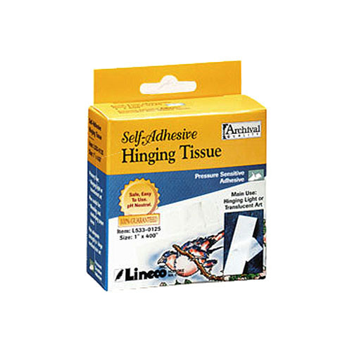 Lineco Self-Adhesive Mounting/Hinging Tissue (1