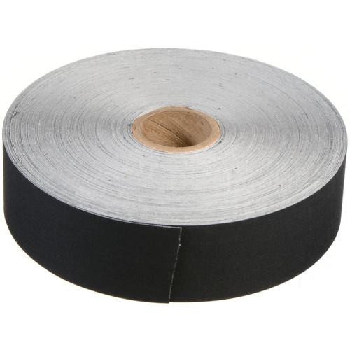 Lineco Self-Adhesive Linen Tape - Black - 1.25 x 150'