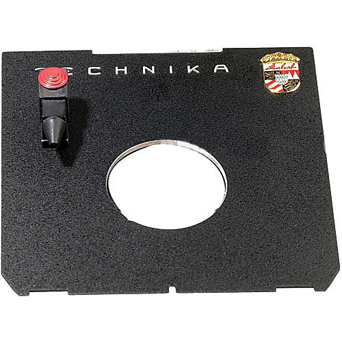 Linhof Flat Lensboard with Quicksocket for #0 Copal Shutters