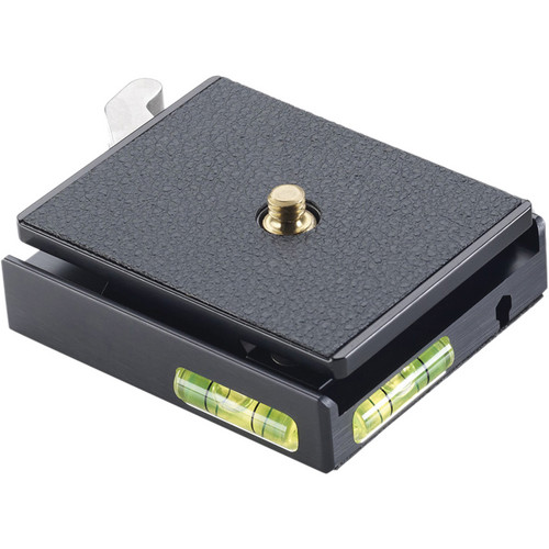Linhof Quickfix I Small Quick Release Adapter with Plate & Bubble Levels