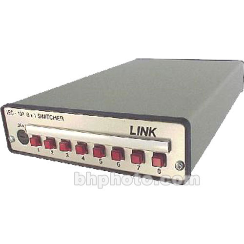 Link Electronics IEC-708 8x1 Composite Video Switcher