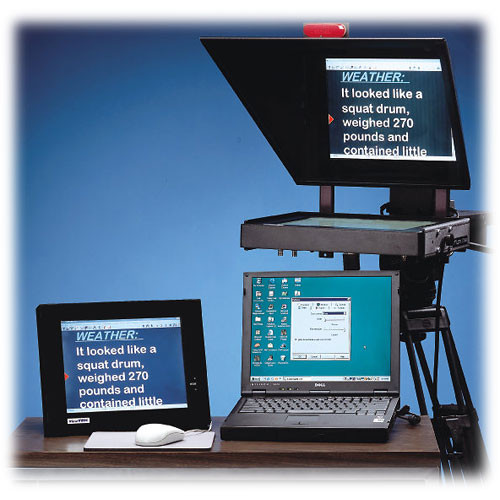 Listec Teleprompters DOS Promter Software Windows and A60001