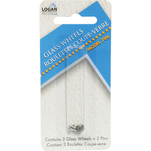 Logan Graphic Products Glass Cutter Wheels #786 (Pack of 3)