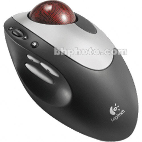 Logitech Cordless Optical TrackMan Mouse Trackball 9043690403