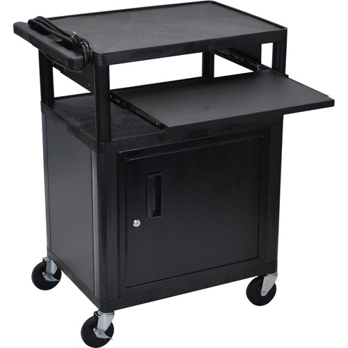 Luxor LP34CLE-B Presentation Cart with L