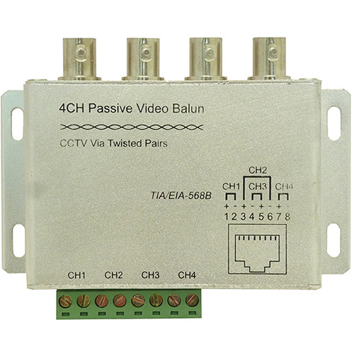 MG Electronics MG-43 4-Channel Passive UTP Video Balun