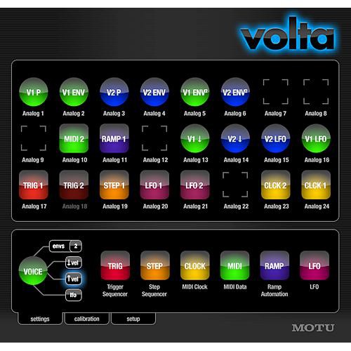 MOTU Volta - Voltage Control Instrument Plug-in