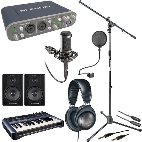 can i use m audio fast track pro for live audio